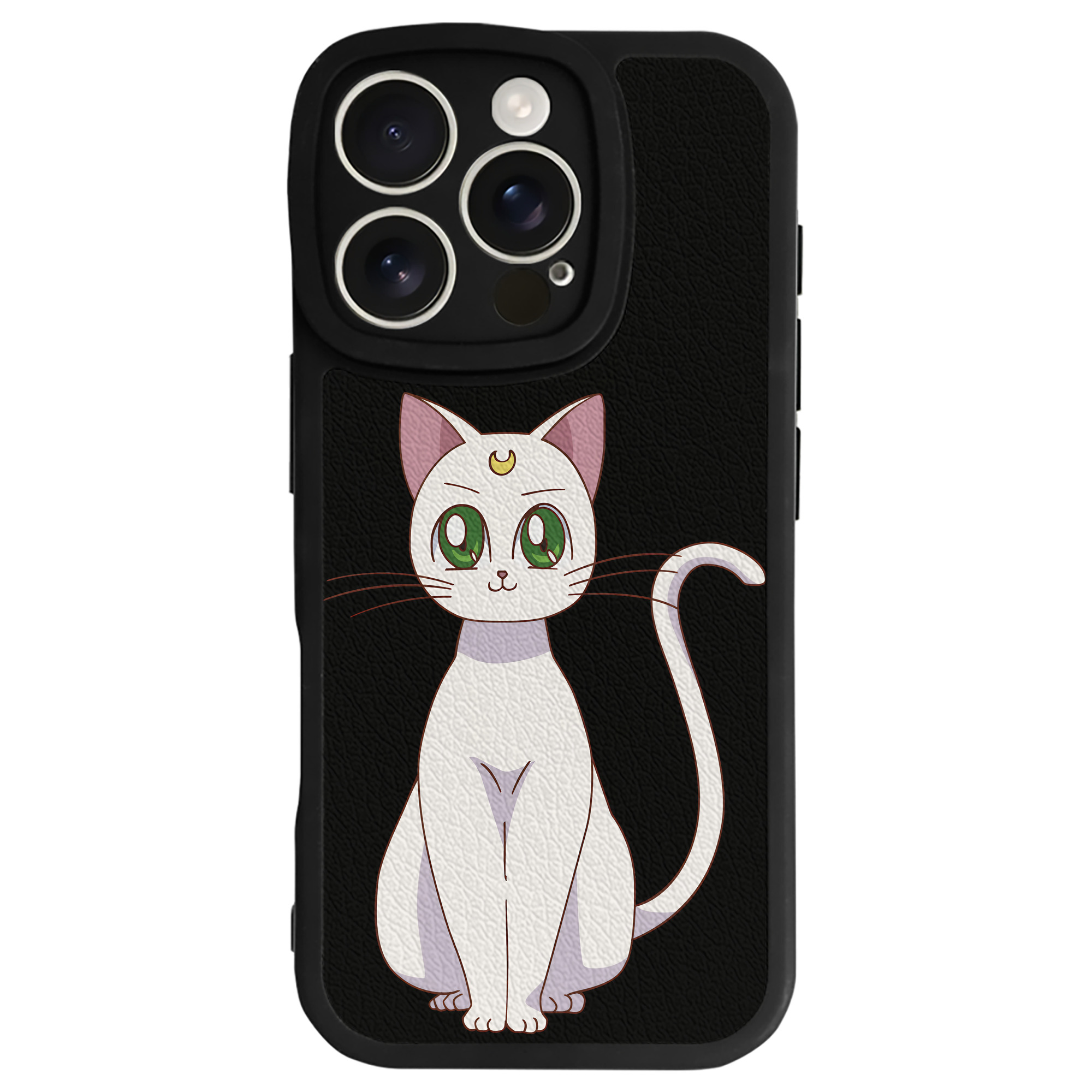 （画像用） 美少女戦士セーラームーン Sailor Moon 【iPhone 16シリーズ対応】シリコンスマホケース（レザー調） 材質：シリコン